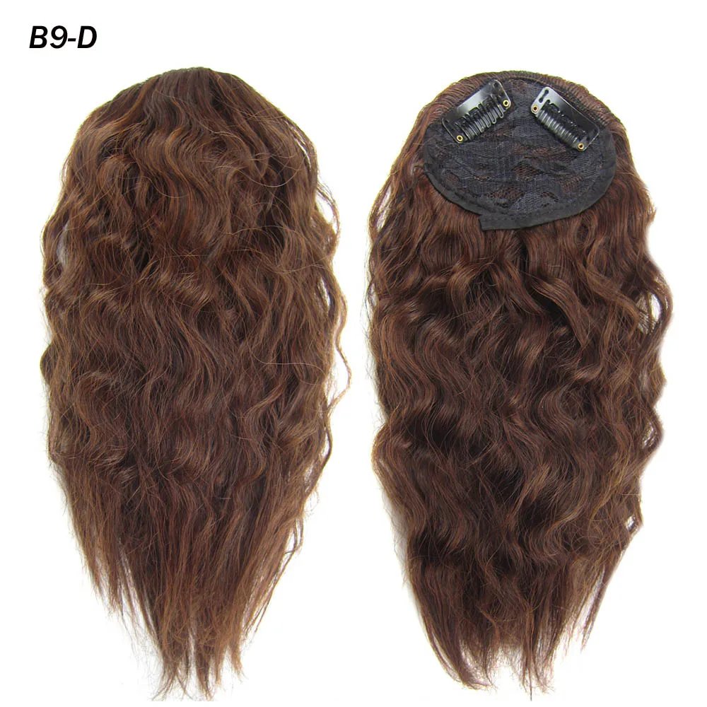 Zolin สังเคราะห์ผม Bangs สั้น Kinky Curly ผมคลิปใน Hair Extension 2 คลิปสีดําสีน้ําตาลอ่อน Hairpiece สําหรับผู้หญิง