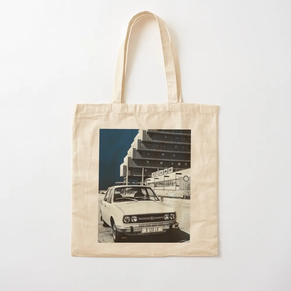 

Molchat Doma - Stairs Graphic Art Tote Bag reusable shopping bag Canvas bag tote screen