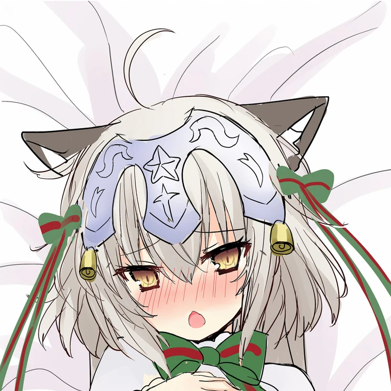 Dakimakura Anime Santa Lily Pillow Case Double-sided Print Of Life-size Body Pillowcase Gifts Cushion Cover
