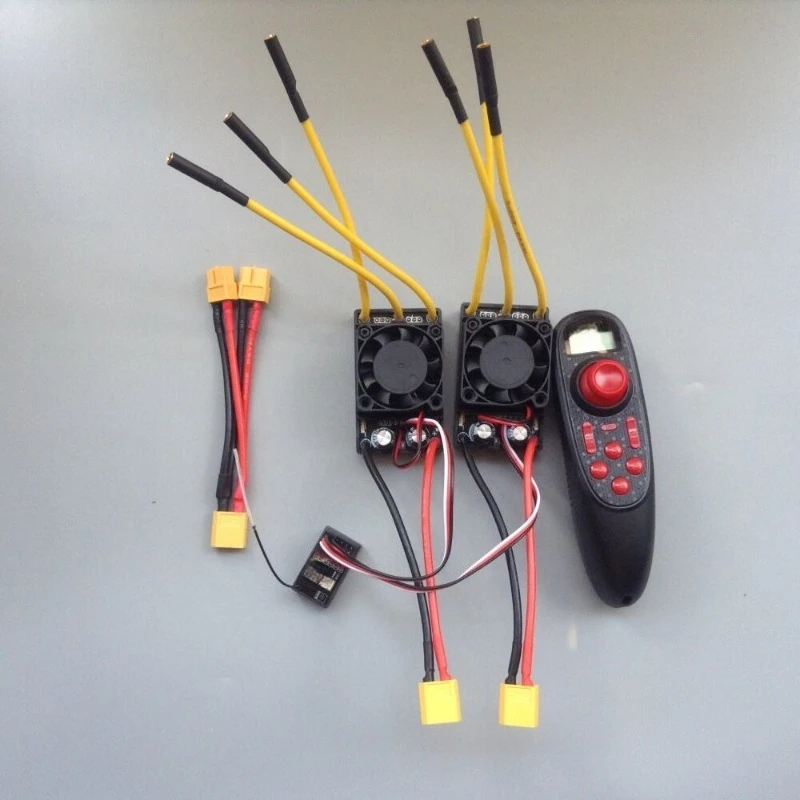 70A brushless ESC, air-cooled two-way for DS600 remote control, remote control boat, vehicle underwater robot 2s-6s