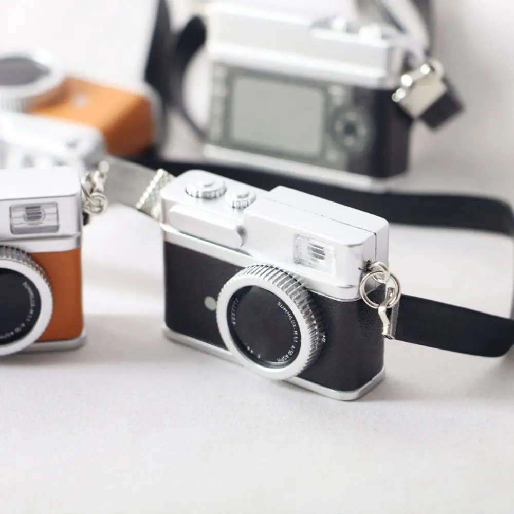 

Pretend Play OB11 Doll Accessories Photographic Prop Doll House Accessories Simulation Camera Witn Flash Lamp Cute Cool