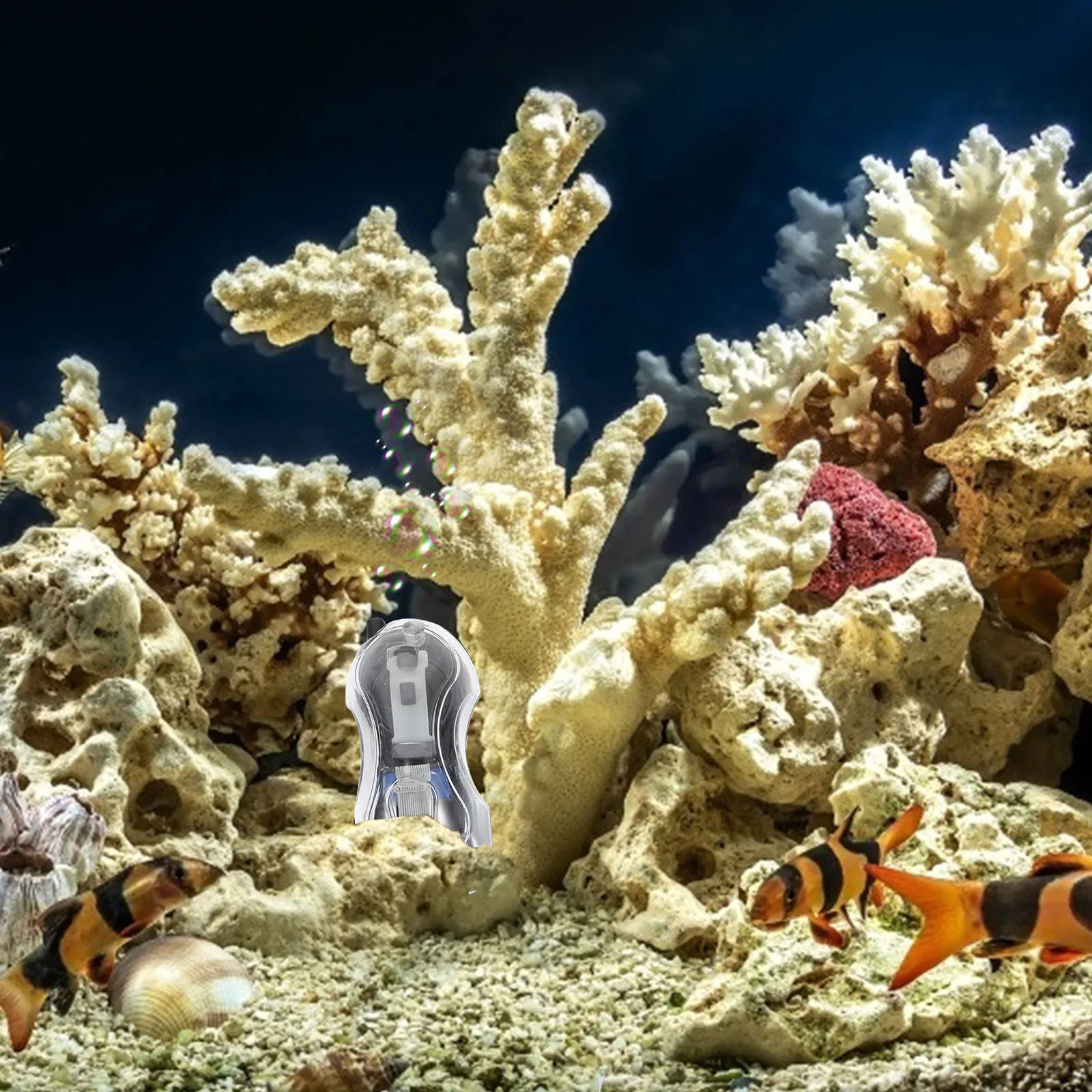 

USB Fish Tank Oxygen Pump Portable Plastic Aquarium Air Aerator Pump Noise Reduction Stable Bubble Effect Fish Tank Aerator