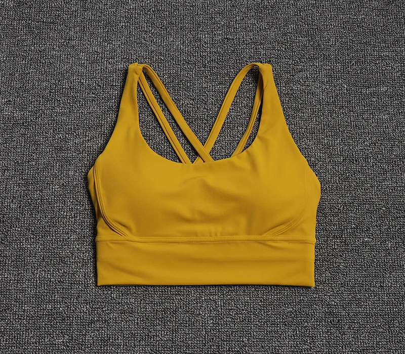 Nylon Yoga Set Gym Two Piece Sets Womens Bra Top Women Cycling Shorts Sport Fitness Sportswear 45 Colors Womens Clothing