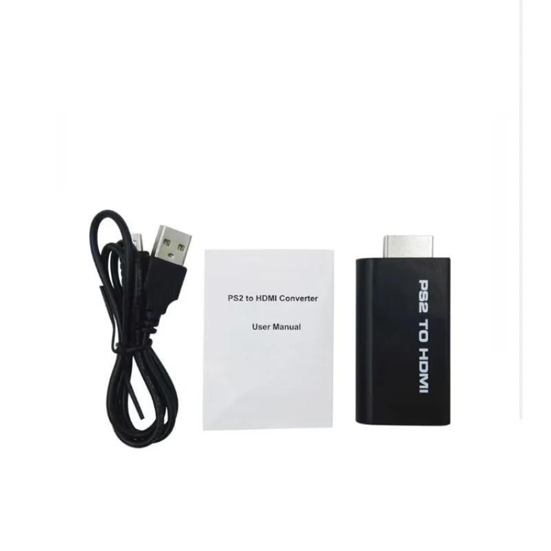 New 2026 PS2 to HDMI Converter 1080P HD Video Audio Adapter for PlayStation 2 Game Console