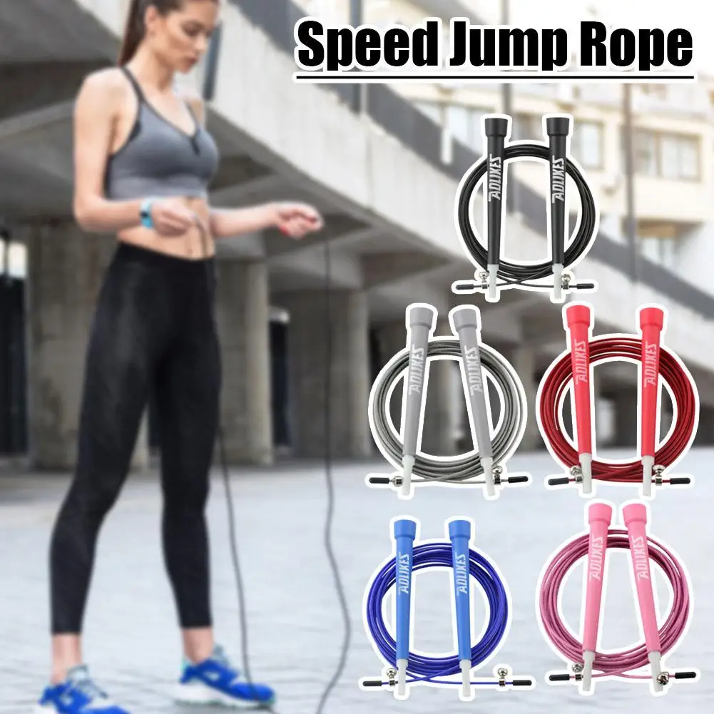 Speed Skills Skipping Rope Adult Jump Rope Weight Loss Sports Men Gym Women Equipment Portable Children Professional Fitnes A5Y3