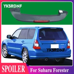 High Quality Primer ABS Plastic Unpainted black Color Factory Style Spoiler Wing For Subaru Forester 2004 2005 2006 2007 2008