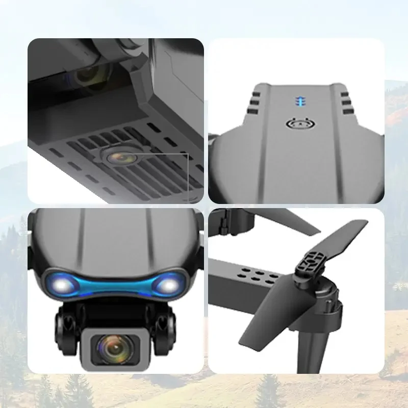 E99 PRO Folding UAV Mini Remote Control Aircraft 4K HD Aerial Photography Dual Camera K3 Obstacle Avoidance Quadcopter Drones