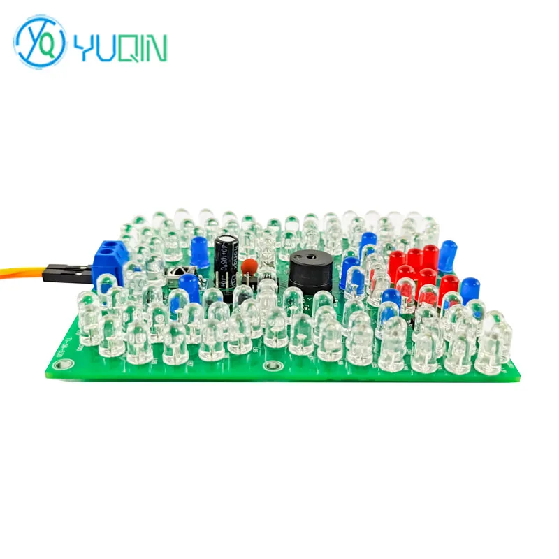 Remote Control Music LED Butterfly Light Fun DIY Electronic Kit C51 Microcontroller Welding Production Assembly Parts