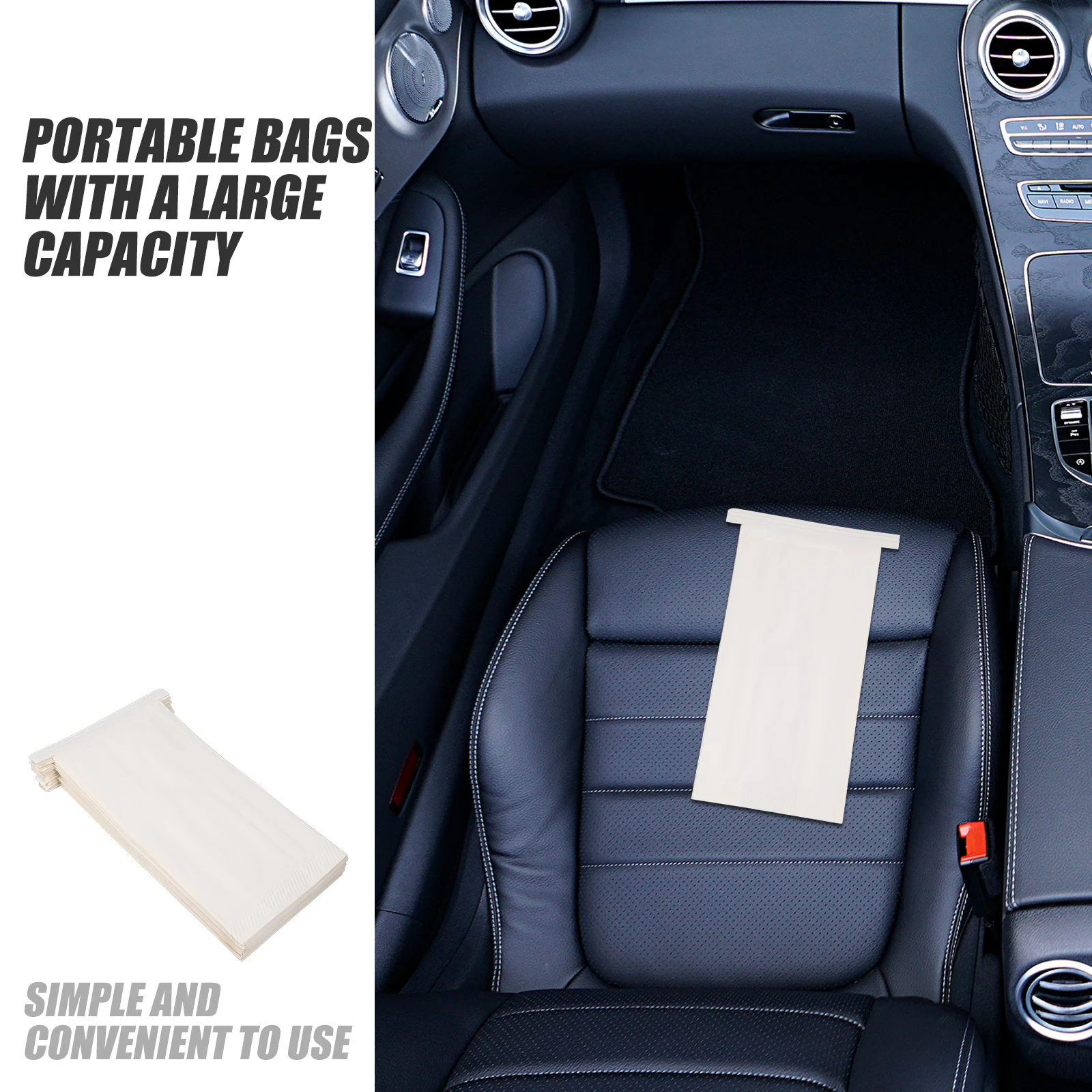 

50 шт. одноразовые мешки для рвоты, большая открывающаяся автомобильная сумка для рвоты, сумка для рвоты, 50 шт., сумки для рвоты для путешествий