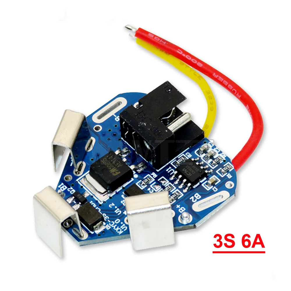 3S 6A 8A 10A 20A 25A 30A 40A 60A Li ion Lithium Battery 18650 Charger PCB BMS Protection Board For Drill Motor Lipo Cell Module