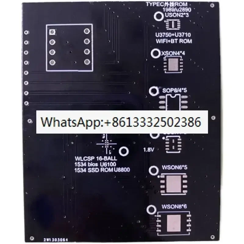 Notebook Maintenance Serial Number modification tool T2 chip unlock BIOS Read Adapter Board