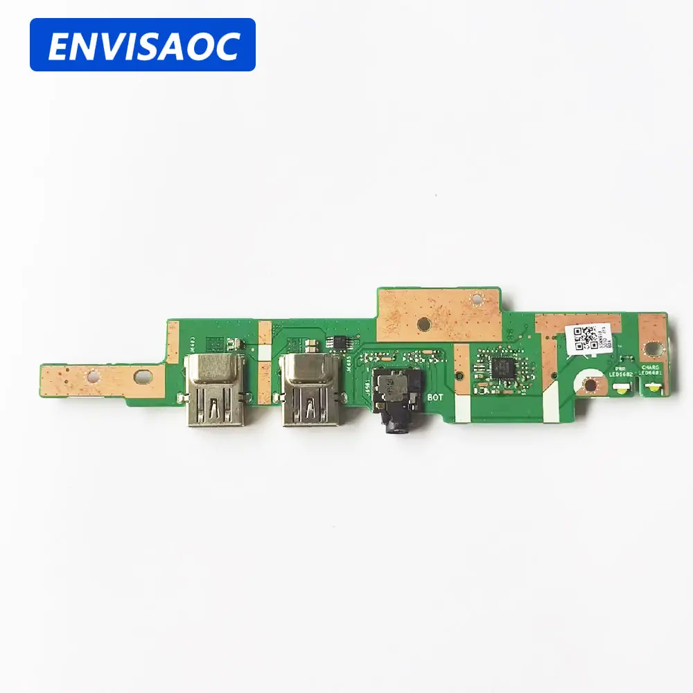 For ASUS K505B A580B X505BA X505BP K505B X505B A505Z A505B Laptop USB Port Card Reader Audio Jack Board X505BP REV2.0