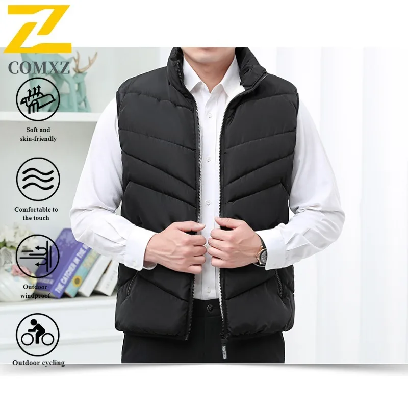 سترة حرارية قابلة للعكس للرجال عبر الحدود للشتاء تحافظ على الدفء سترة مبطنة بالصوف مع شيرلينغ للارتداء اليومي الداخلي والخارجي