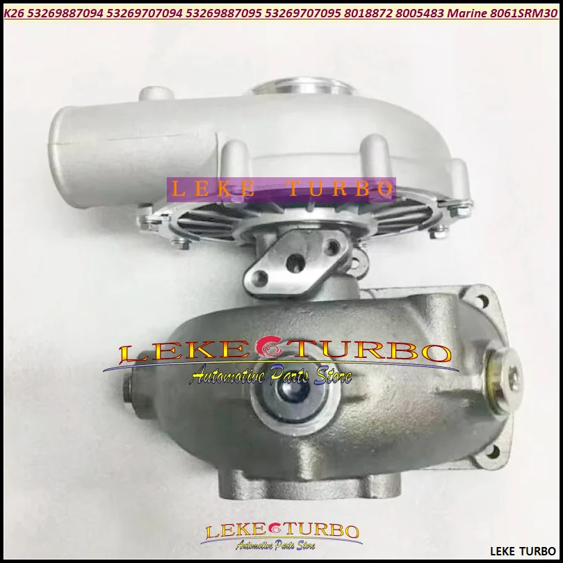 ww Turbo K26 53269887094 53269887095 53269707094 53269707095 8018872 8005483 Turbocharger Turbine For Marine 8061SRM30 1989-2011