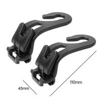 4Pcs Universal Auto Seat Headrest Hook 10KG Bearing Auto Storage Hanger Vehicle Back Seat Organizer Holder Car Accessories