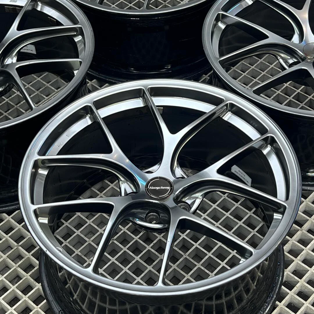 حافة سبائك الألومنيوم عجلة مزورة مخصصة مجوفة تكلم 17 18 19 20 21 22 بوصة لسيارات BMW M4 أودي Q3 A3 VW GTI