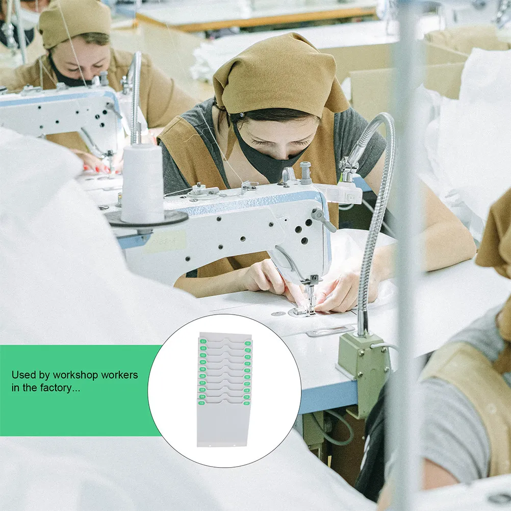 20-pocket-attendance-cards-holder-time-cards-rack-wall-mount-for-office-supplies-exam-check-in-sign-in-status-display-compact