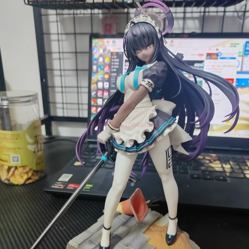 Anime azul arquivo figuras gk kakudate karin figuras de ação bela menina figuras de ação pvc modelo brinquedos aniversário ornamento brinquedos
