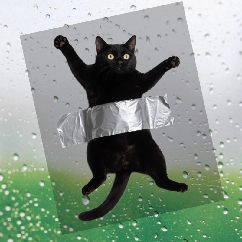 JDM Funny Black Cat Waterproof Decals Creative Styling Ornament for Car Bumper Window Motorcycle Fuel Tank Scooter Decor