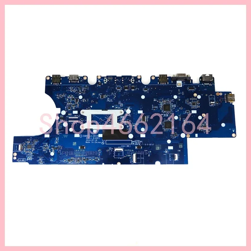 LA-A911P With i3 i5 i7-5th Gen CPU Laptop Motherboard For Dell  Latitude E5550 Notebook Mainboard 100% Tested OK