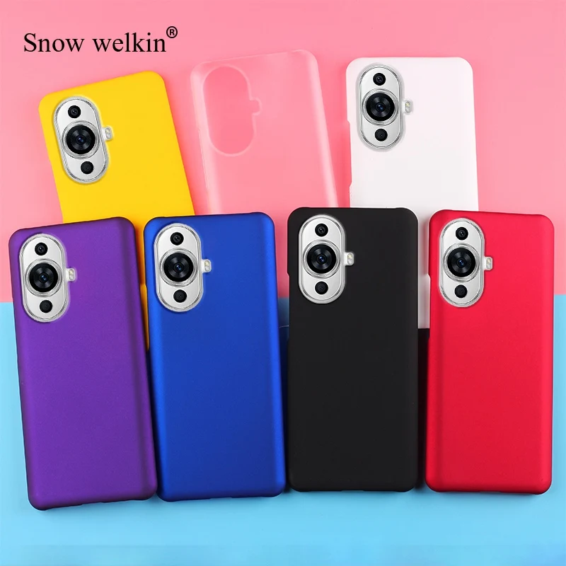 For Huawei Nova 11 Nova11 Ultra Luxury Rubberized Matte Hard Plastic Case Cover For Huawei Nova 11 Pro Back Phone Cases