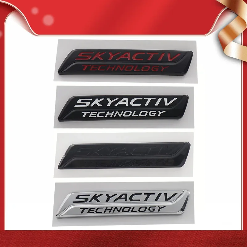 For CX-3 CX3 CX-5 CX5 CX-7 CX7 MX-5 ATENZA 3D Car Styling SKYACTIV TECHNOLOGY car Fender trunk Rear Decal Emblem Badge Sticker