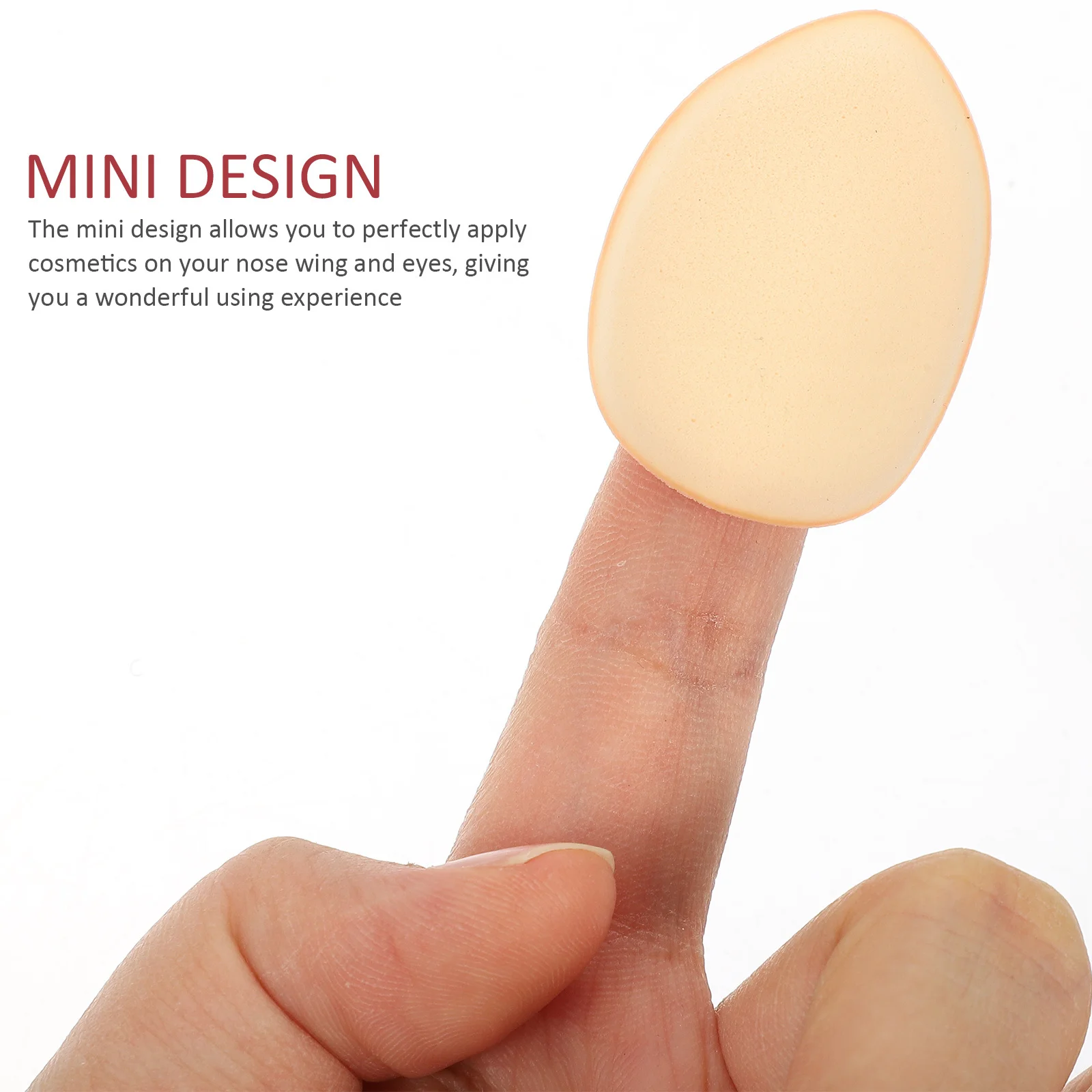 พัฟแต่งหน้าขนาดเล็ก 7 ชิ้น พกพาสะดวก สำหรับลงรองพื้น แป้งฝุ่น ใช้ได้จริง เป็นของขวัญสำหรับผู้หญิง