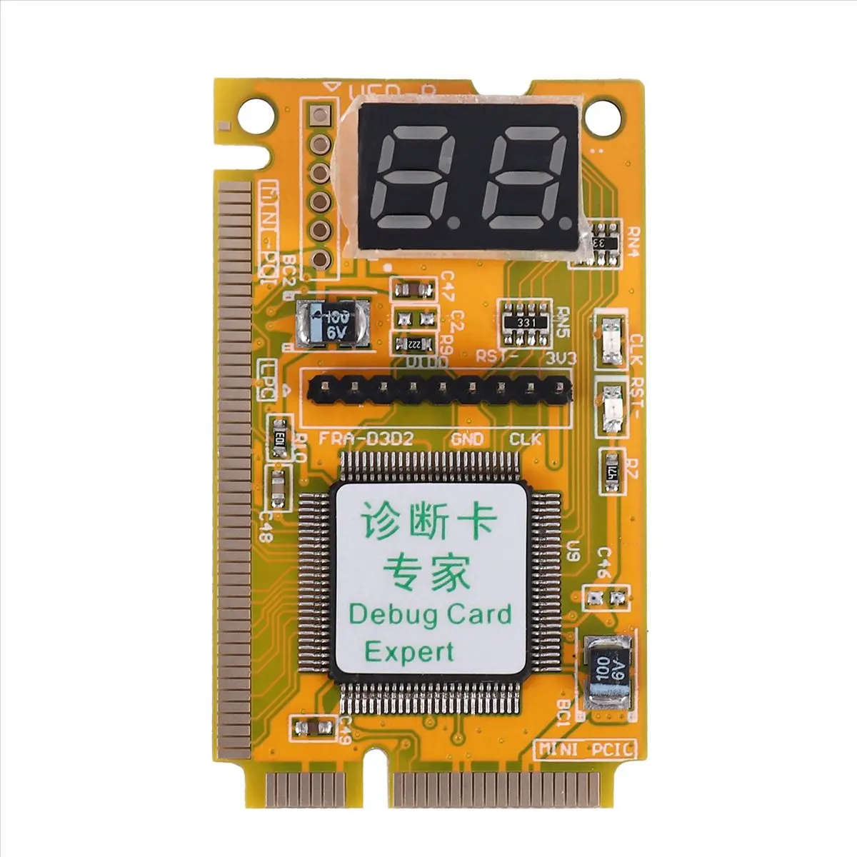 DT407 Newest Multifunction Debug Card Expert Mini PCI PCI-E LPC PC Laptop Analyzer Tester Diagnostic Post Test Card Part