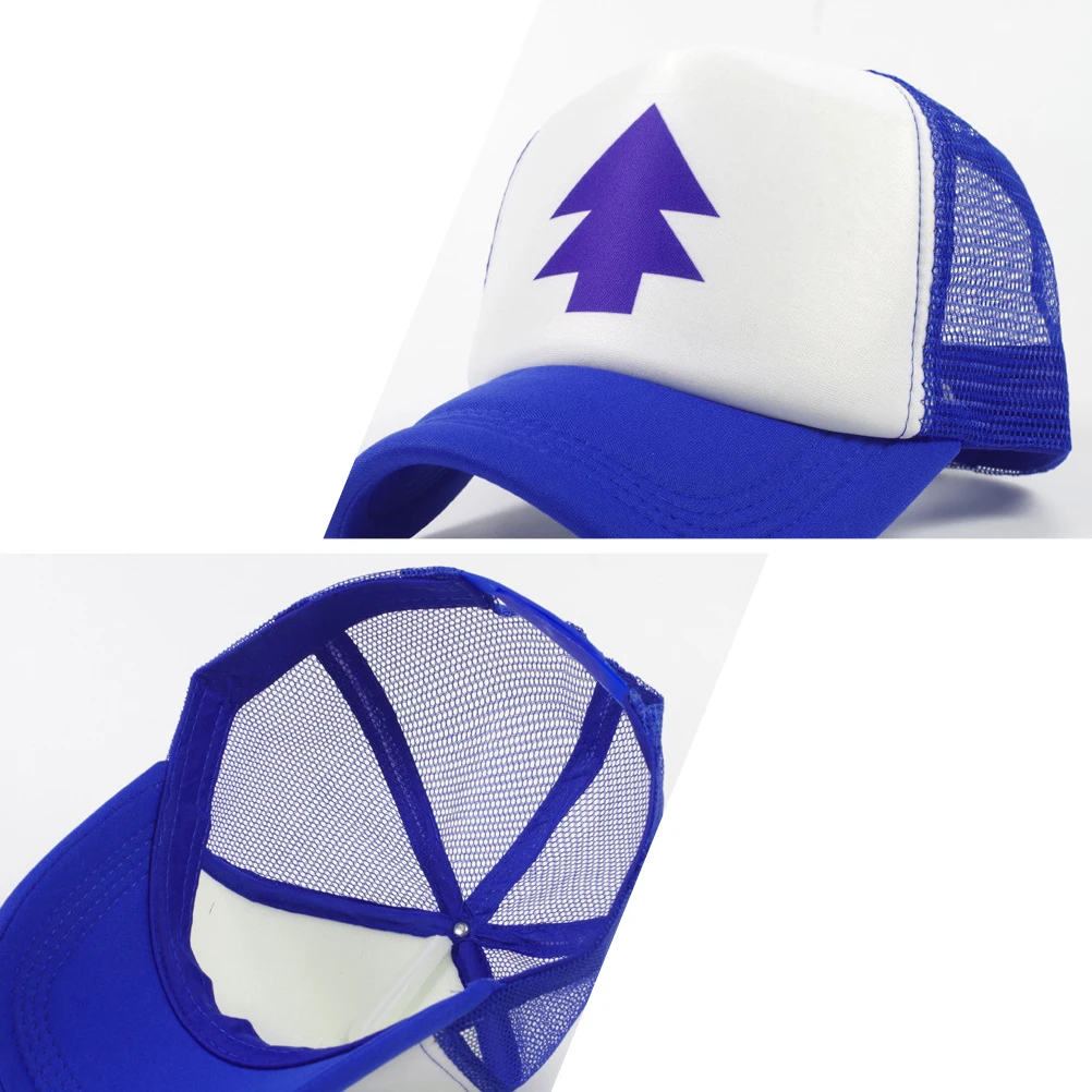 

Christmas Tree Baseball Cap Adjustable Peak Hat For Men Women Lightweight Sun Protection Cap Beach Travel Sports Hat Blue Color