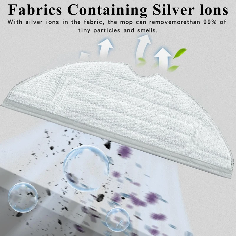 13ชิ้นสำหรับ roborock S8 Pro S8พิเศษ + S8อะไหล่เครื่องดูดฝุ่นหลักแปรงไม้ถูพื้นตัวกรองถุงฝุ่นอุปกรณ์เสริม