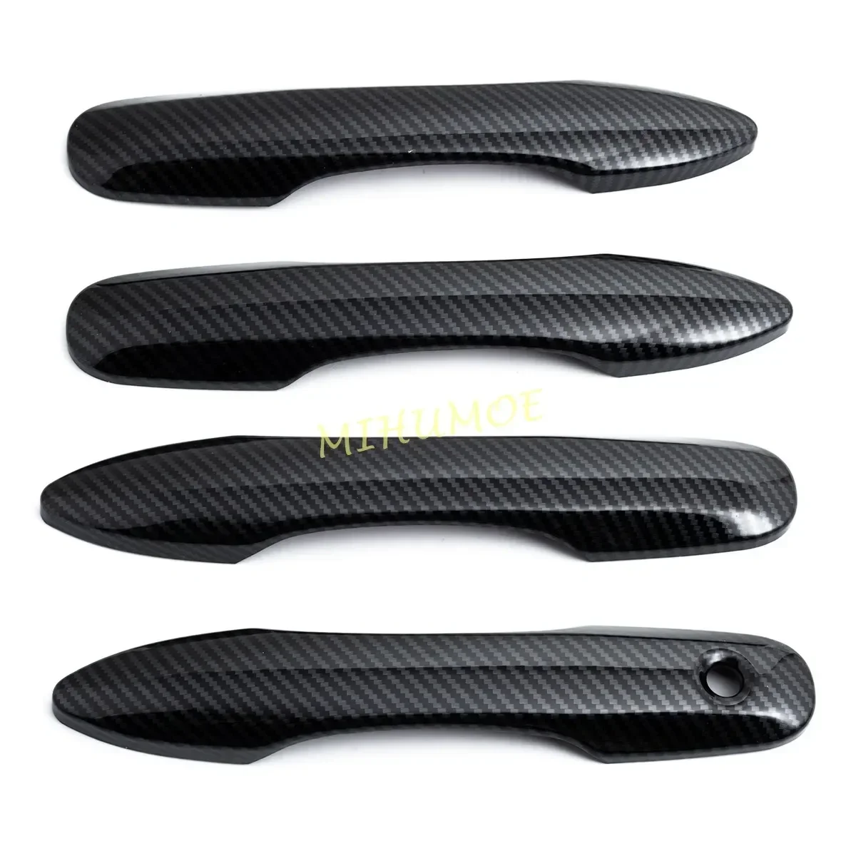 

For Toyota Camry 2018-2025 Corolla Cross Suzuki Swace 2023 2024 CARBON FIBER DOOR HANDLE COVER CAP TRIM MOLDING ACCESSORIES