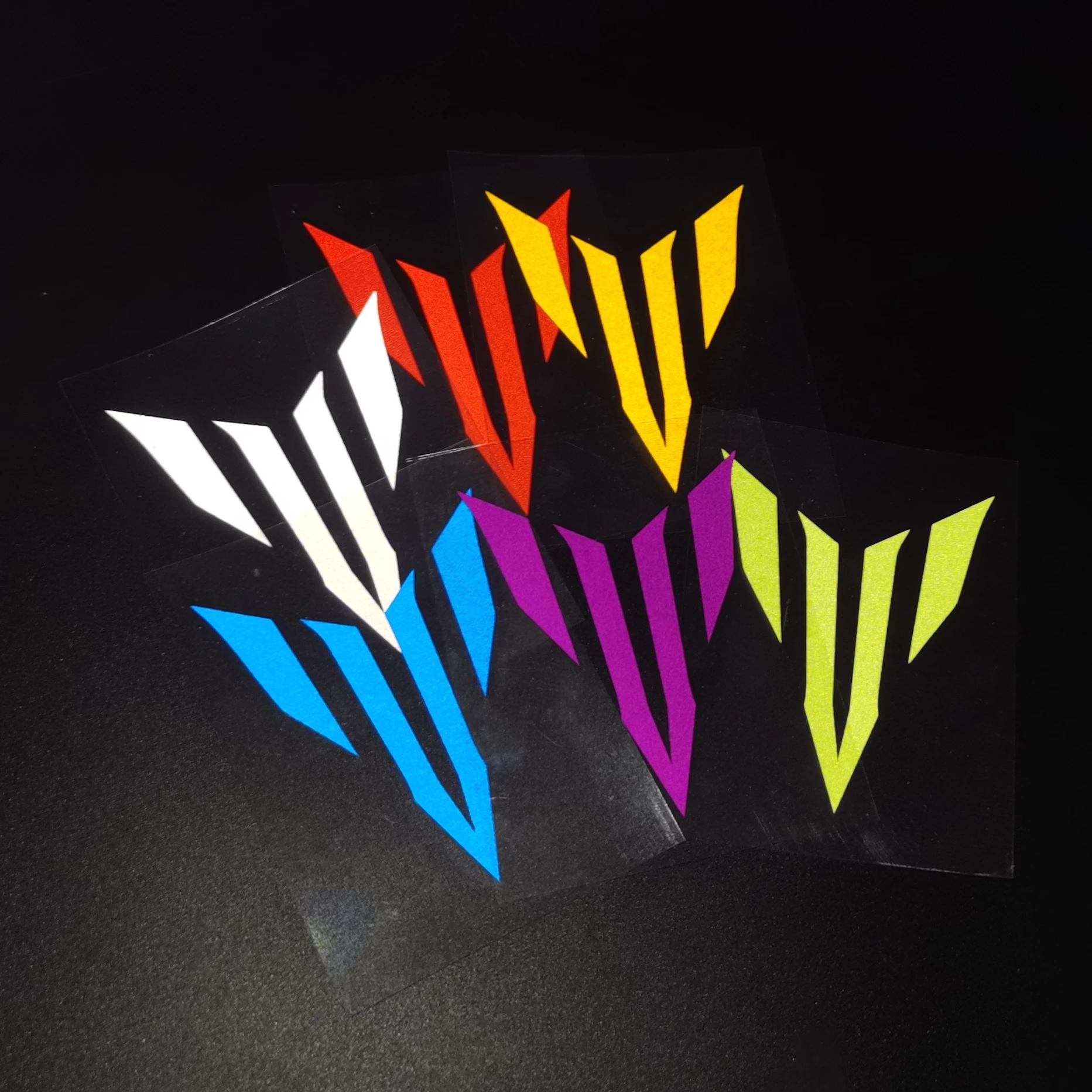 For Yamaha MT 07 09 03 10 Motorcycle Stickers Waterproof Reflective Helmet Decal