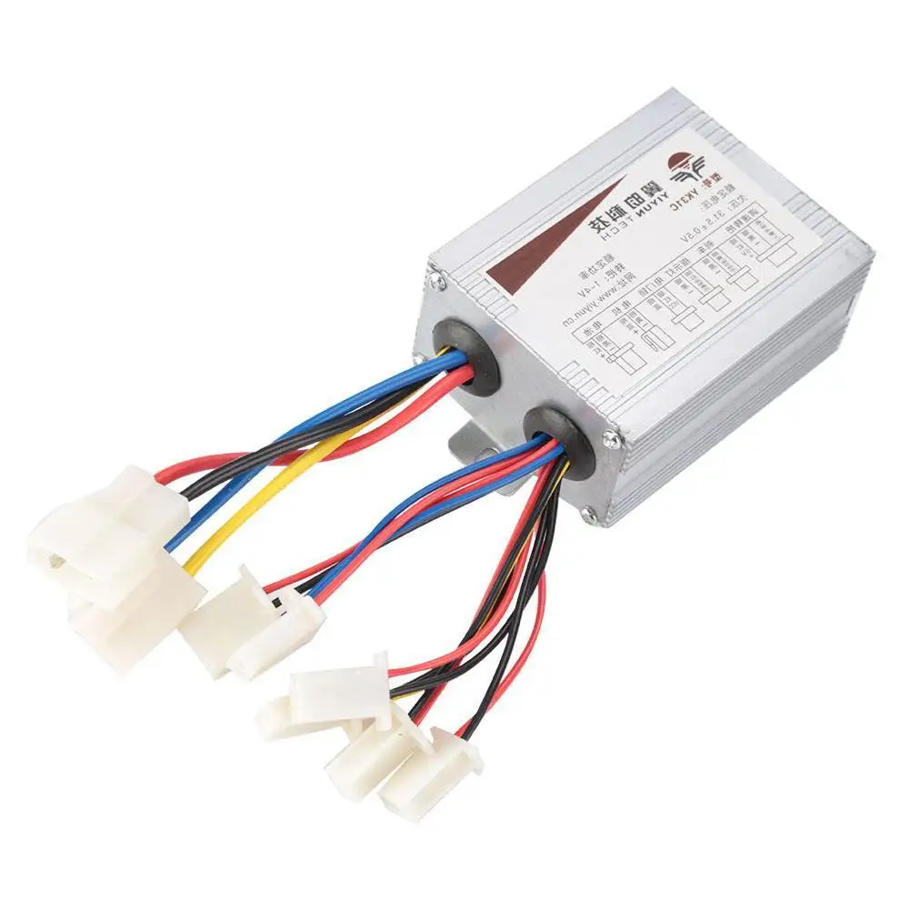 

12V/24V/36V/48V 500/800W DC Electric Bike Motor Brushed Controller Box for Electric Bicycle Scooter E-bike Accessory