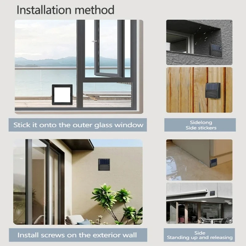 Solar Powered Rain Sensors App Control Real Time Rain Detection Alert Home Integration Waterproof