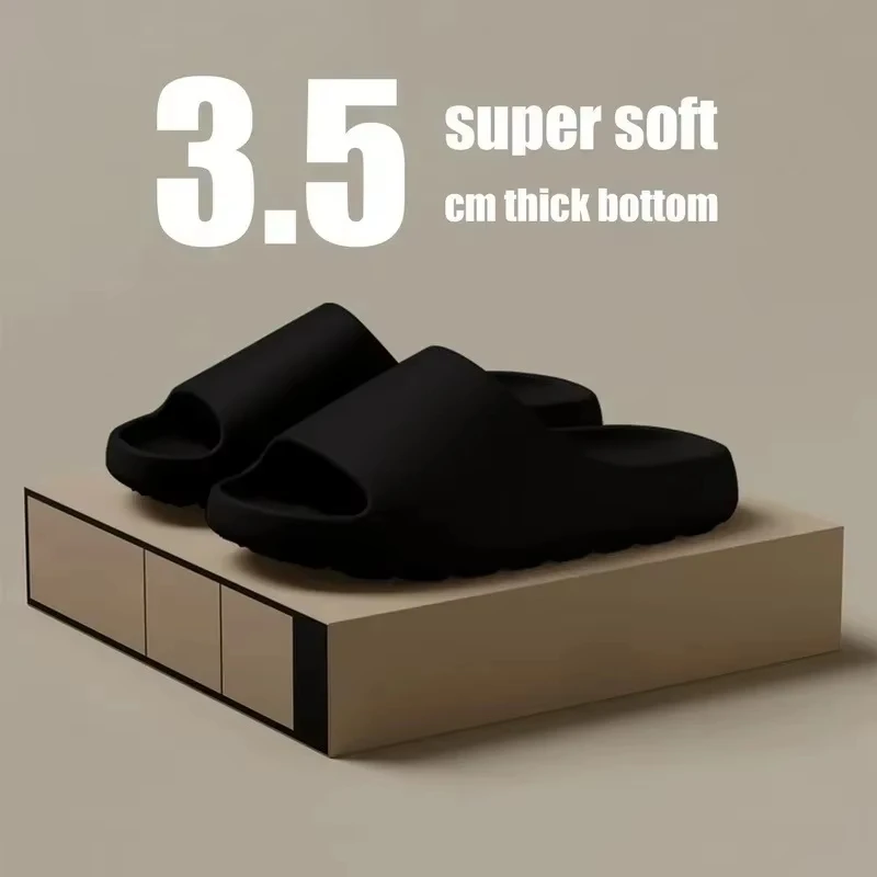 Coconut-sandals cloud sandals thick-soled summer fashion soft-bottom beach men’s flip-flops women’s sandals EVA slides