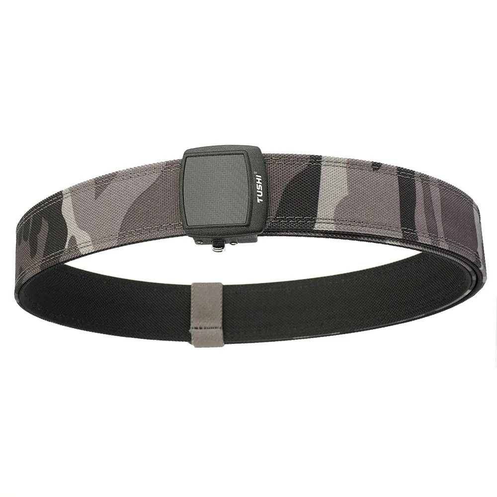 

Новый многофункциональный жесткий тактический ремень EDC для мужчин, повседневный ремень с металлической автоматической пряжкой, жесткий рабочий ремень, военные аксессуары IPSC