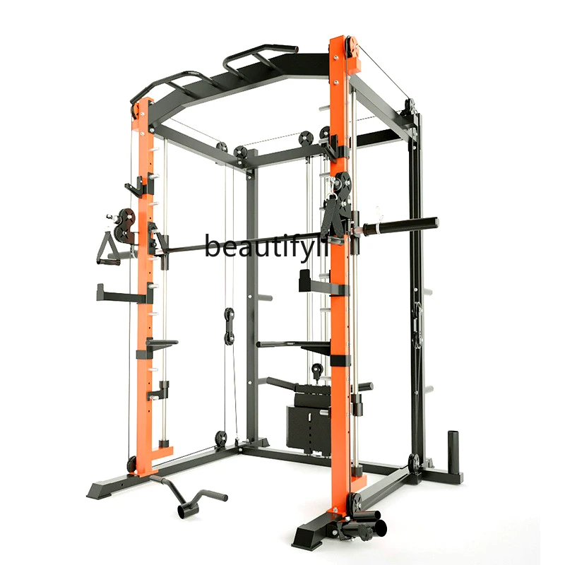 

Multifunctional, Household Bird Gantry Comprehensive Trainer Squat Rack Commercial Set Fitness Equipment