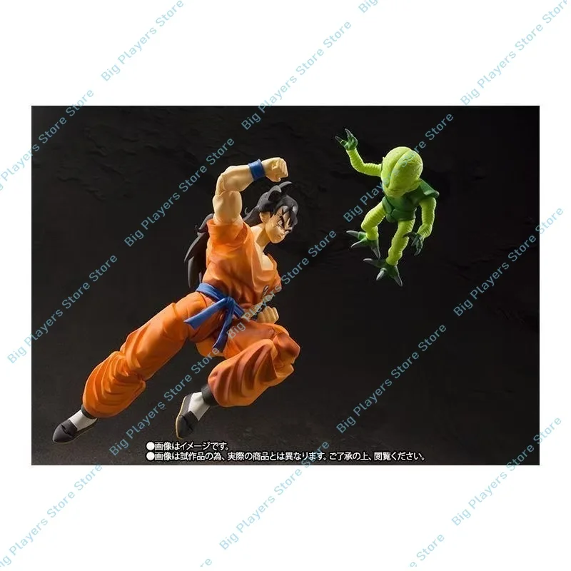 Bandai SHF Yamcha Tamashii Limited Dragon Ball Z Yamcha & Saibamen Movable Action Figure Model - view 5