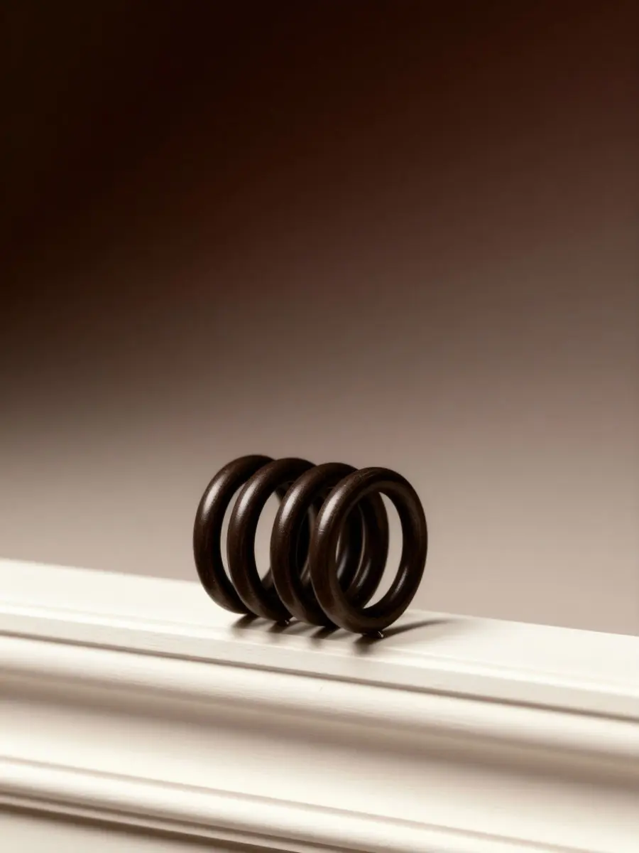 6Pcs Wooden Curtain Ring Hooks Natural Wood Drapery Rings Elegant Sophisticated Look Seamless Curtain Movement Home Interior