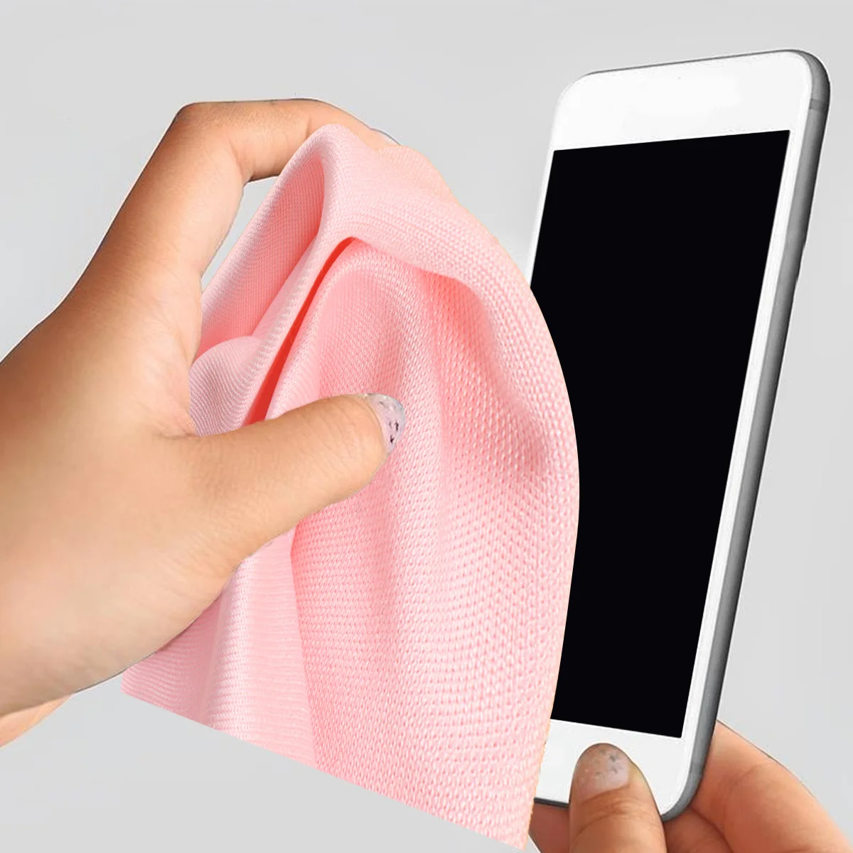 

10Pcs Premium Microfiber Cleaning Cloths Screen Towels for Smartphones Tablets Laptops Cameras Lenses Remove Dust Oil