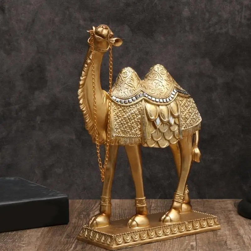 Unique Camels Tabletop Statue Middle Eastern Home Access 