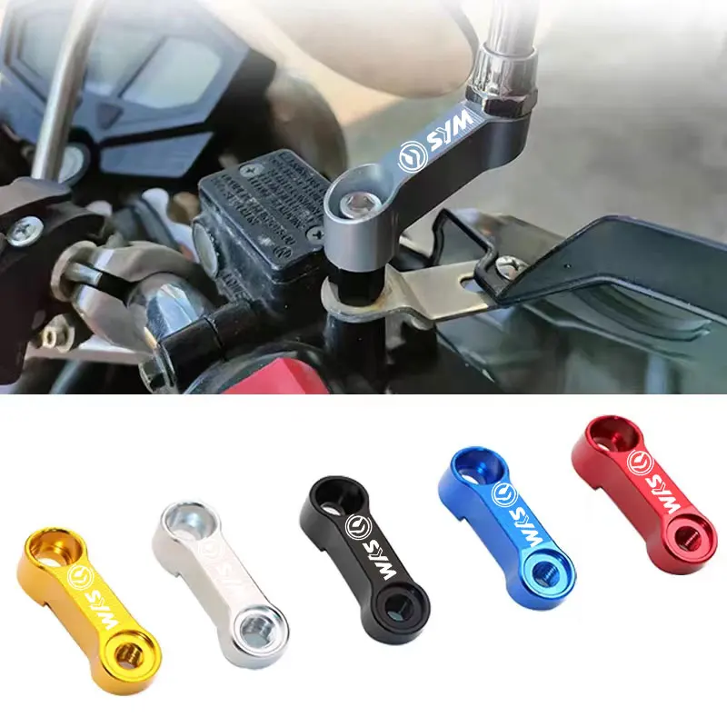 Rearview Mirrors Extension For SYM Z1 Husky ADV FNX CRUiSYM JOYMAX Z F 125/150/250/300 MAXSYM TL 400i 600i TL500 Joyride 200 DRG