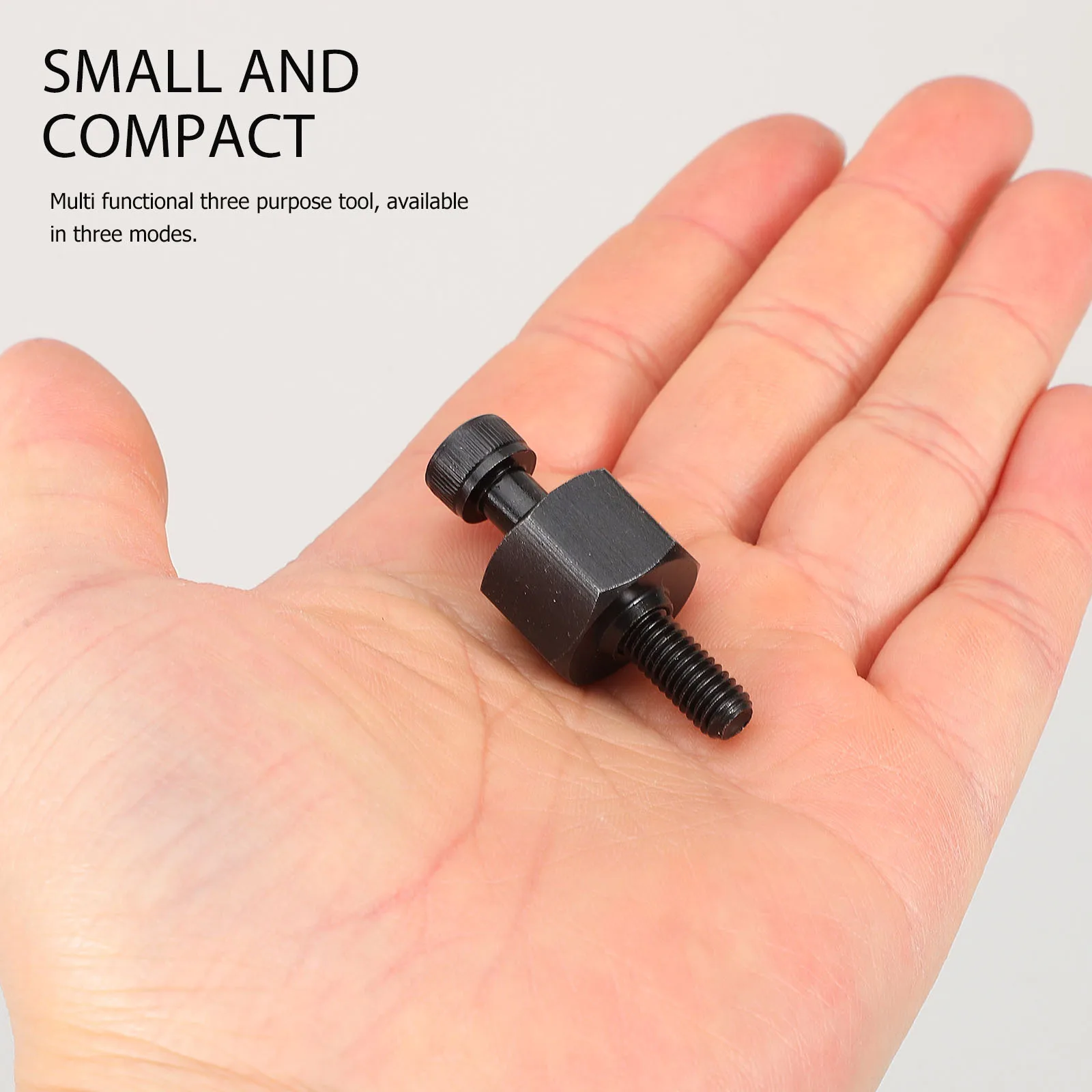 1Set Strumento per mandrino dado per rivetto Punta per rivetto in acciaio ad alto tenore di carbonio Stabile Sicuro portatile per varie esigenze Punta per rivettatrice di ricambio