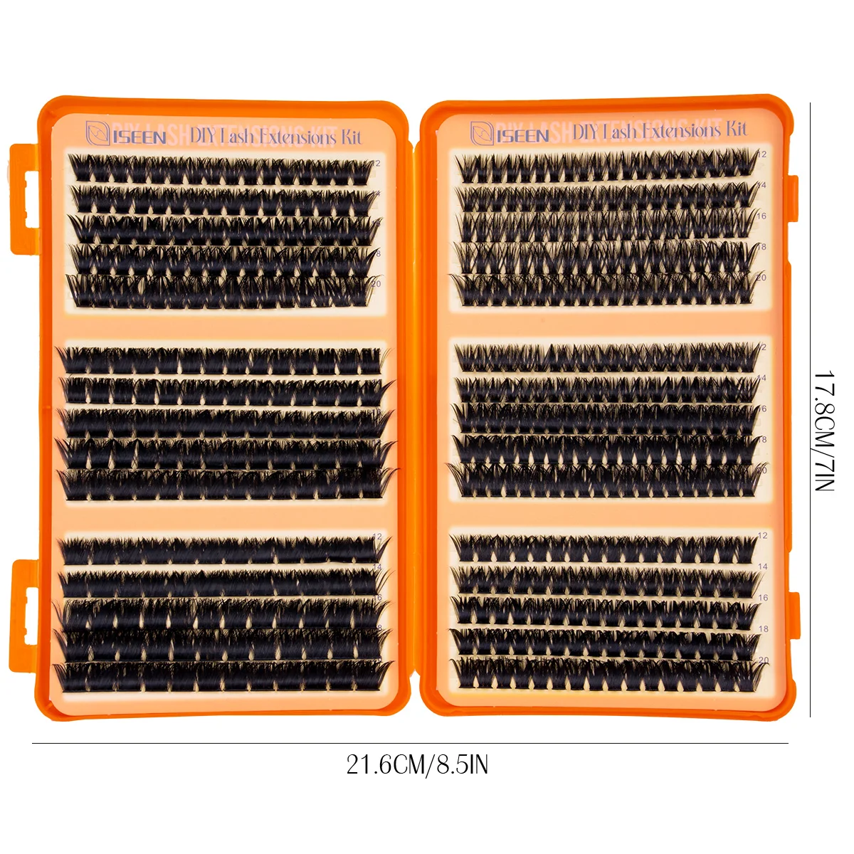 DIY Lash Clusters Wispy Eyelash Clusters Thick Cluster Eyelash Extensions Natural Volume Lash Extensions with Soft Thin Band