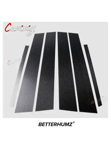 BMW용 탄소 섬유 차체 B C 필러 포스트 커버 트림 장식 스티커, F30, F20, G20, E90, F10, E60, G30, E46, E61, X5, E70, X1, X3 용