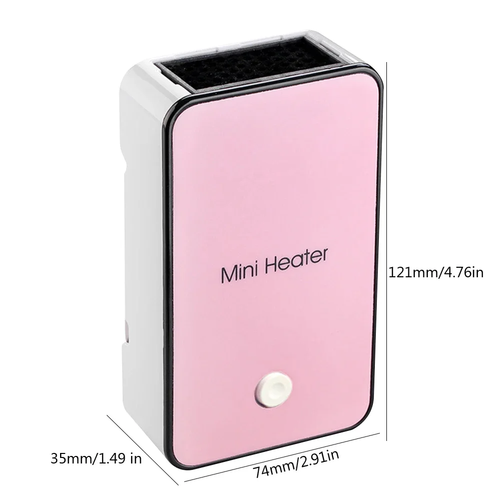 Portable Electric Heater Desktop Hand Warmer Space Warm Air Blower Mini Fan Heater For Dormitory Home Heaters Winter Heating Fan