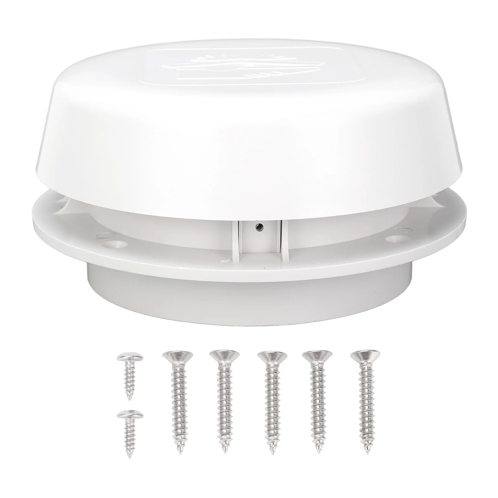 RV Round Mushroom Ventilation  RV Round Roof Vent Cover Enhanced Air Exchange 155mm Versatile with Mesh Screen for Campervan
