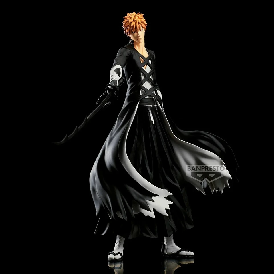 Originele Echt Banpresto Bleach Maximatic 25 cm Kurosaki Ichigo PVC Standbeeld Collection Model Speelgoed Voor Kinderen Geschenken op voorraad