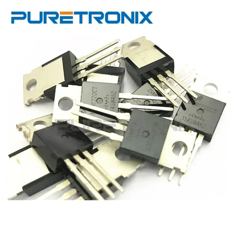 オリジナル 10 個 MUR1220CT 高速回復整流器に 220