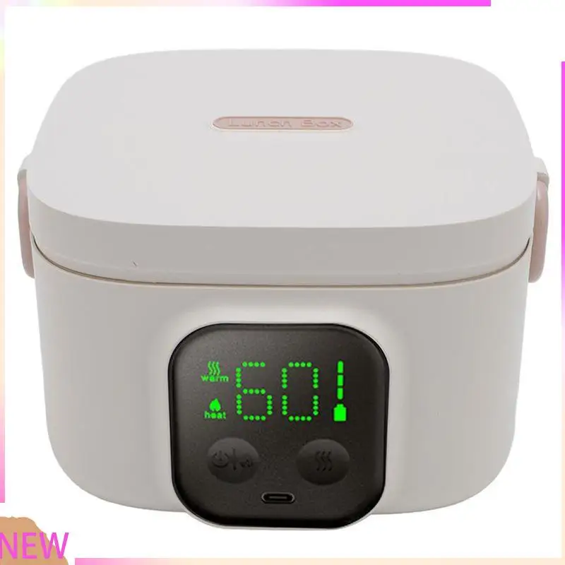 B15C Fast Heating 500Ml Smart Constant Temperature Bowl Food Warmer 304 Stainless Steel Lining Outdoor Portable Electric